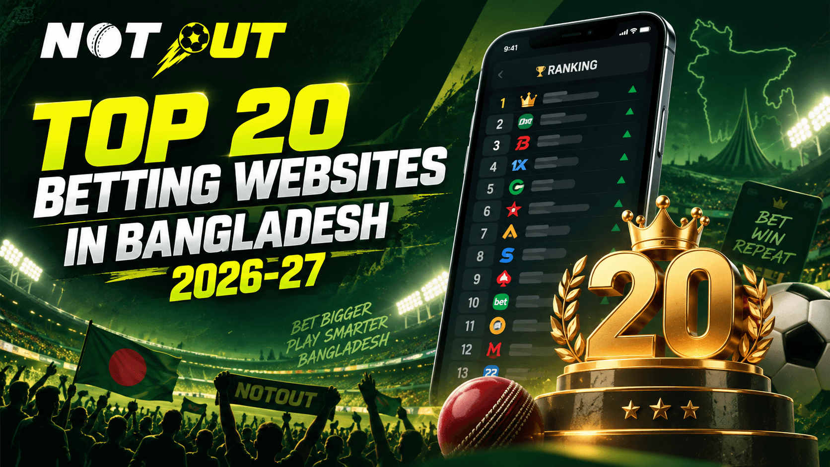 Top 20 Betting Websites in Bangladesh 2026-27