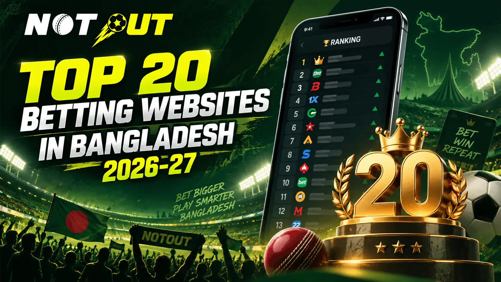 Top 20 Betting Websites in Bangladesh 2026-27